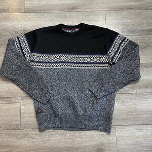 Point Zero Size XXL Shirt Pullover Gold Black Label Button Gray Black Blue